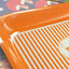 Forever Orange Large Rolling Tray